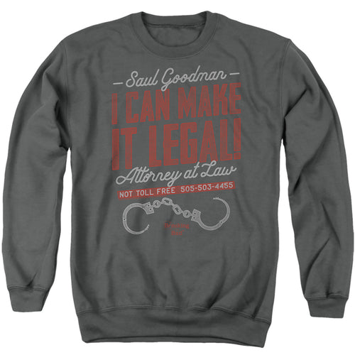 Breaking Bad Make It Legal Crewneck Sweatshirt