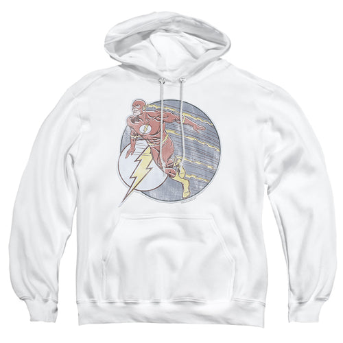 The Flash Retro Flash Iron On Pullover Hoodie