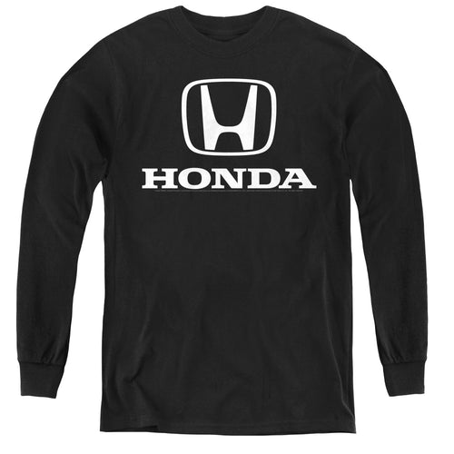 Honda Standard Logo Youth Long Sleeve T-Shirt