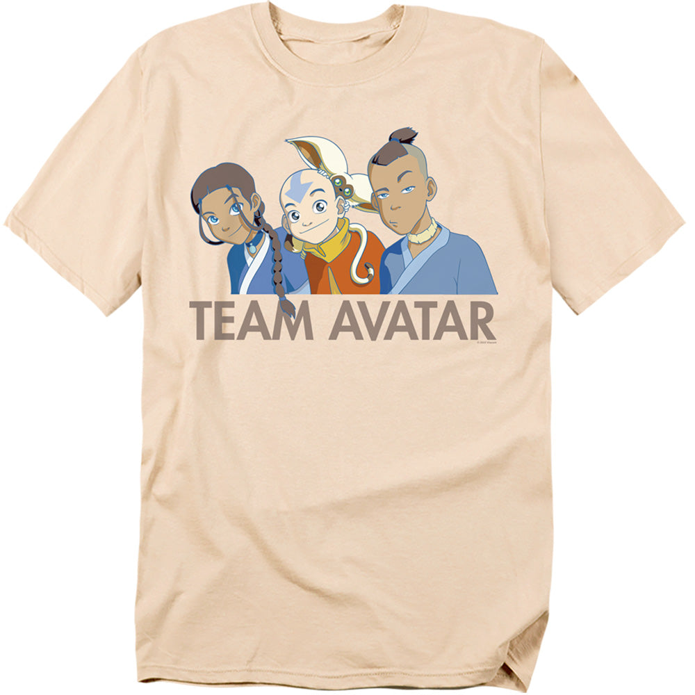 Avatar: The Last Airbender Team Avatar Lineup T-Shirt