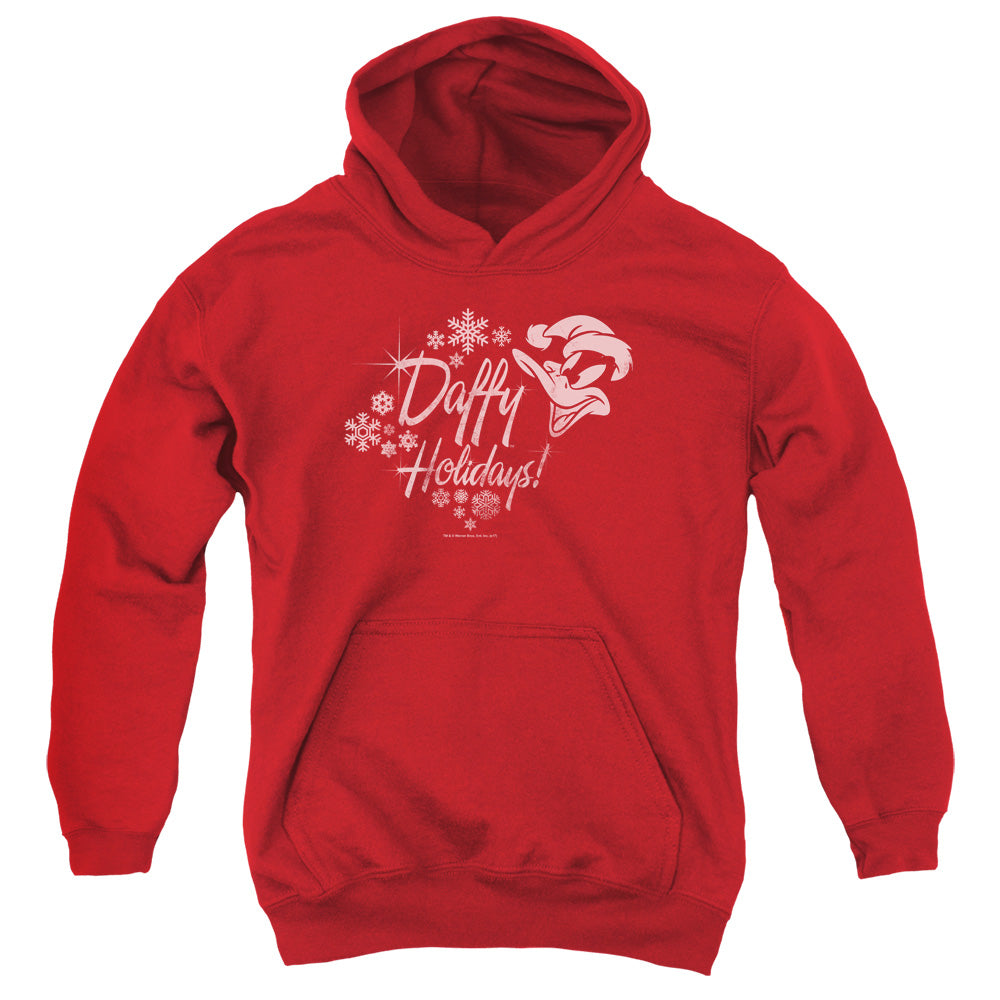 Looney Tunes Daffy Holidays Youth Hoodie