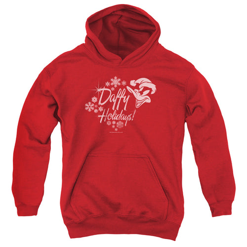 Looney Tunes Daffy Holidays Youth Hoodie