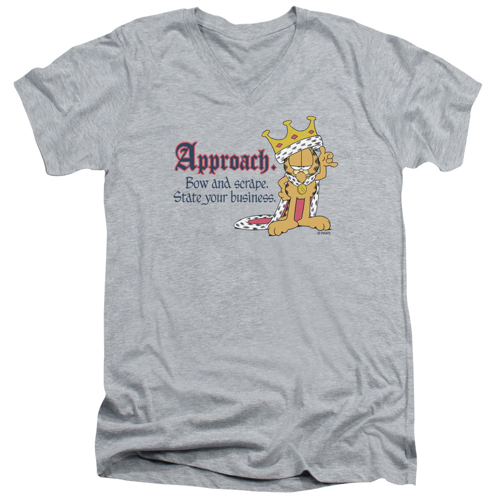 Garfield State Your Business V-Neck T-Shirt