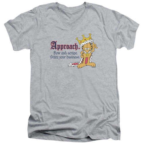 Garfield State Your Business V-Neck T-Shirt