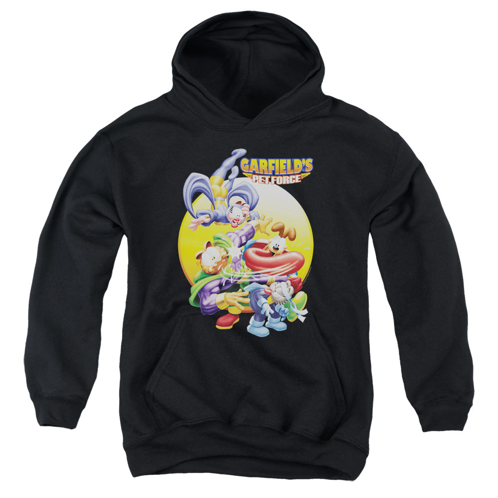 Garfield Tongue Of Doom Youth Hoodie