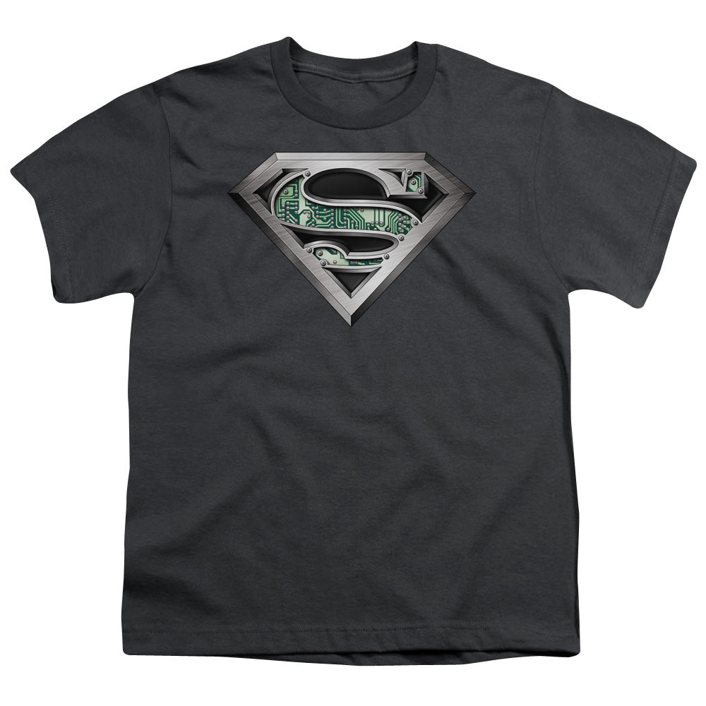 Superman Circuitry Logo Youth/Toddler T-Shirt