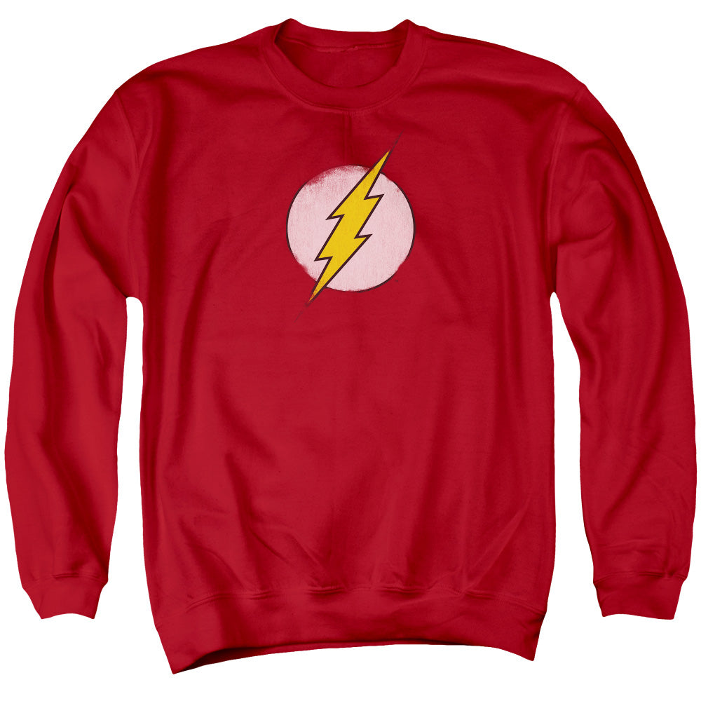 The Flash Rough Flash Logo Crewneck Sweatshirt