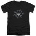 Green Lantern Black Glow V-Neck T-Shirt