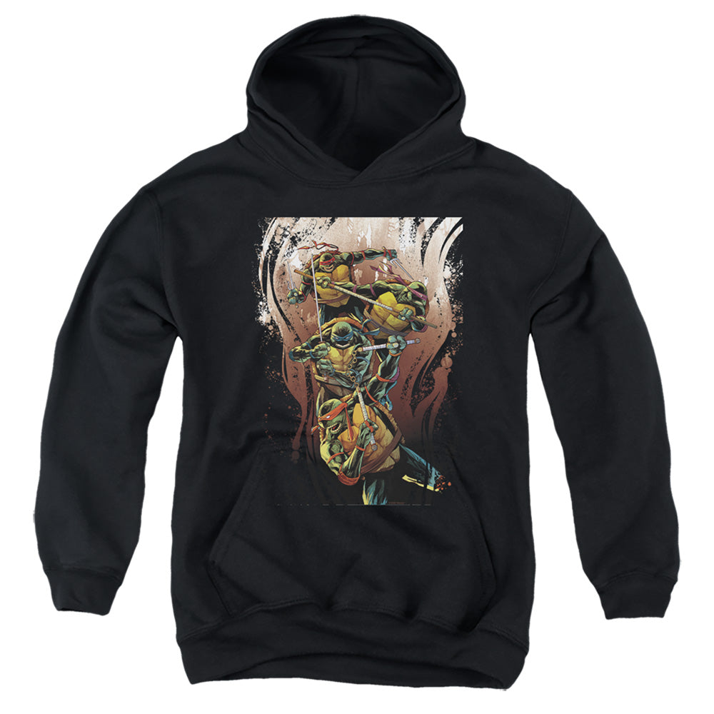Teenage Mutant Ninja Turtles Earthy Rainbow Warriors Youth Hoodie