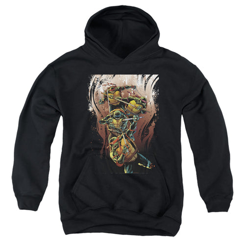 Teenage Mutant Ninja Turtles Earthy Rainbow Warriors Youth Hoodie
