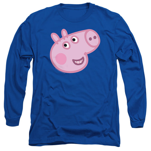 Peppa Pig George Pig Face Long Sleeve T-Shirt