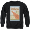 Star Trek Juan Ortiz Tomorrow is Yesterday Black Crewneck Sweatshirt