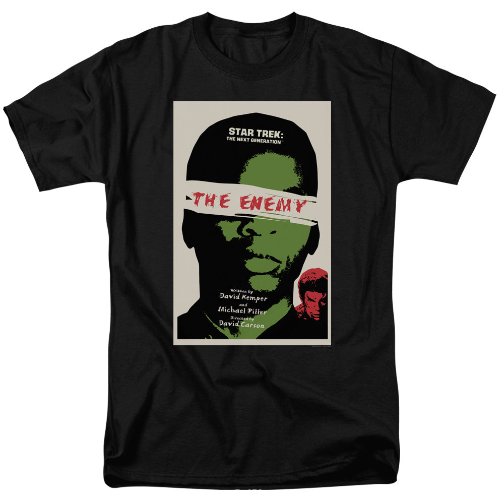 Star Trek The Enemy Black T-Shirt