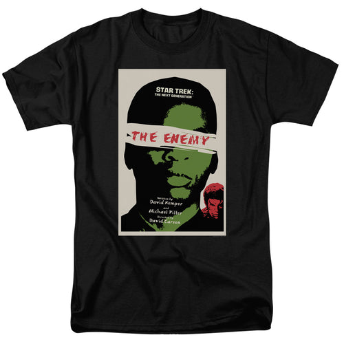 Star Trek The Enemy Black T-Shirt