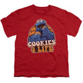 Sesame Street Cookies 4 Life Youth/Toddler T-Shirt