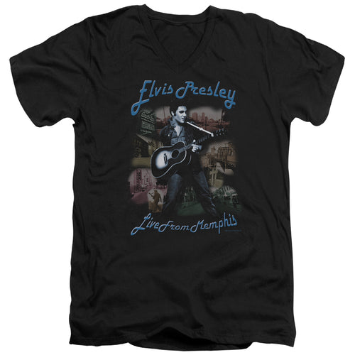 Elvis Presley Memphis V-Neck T-Shirt