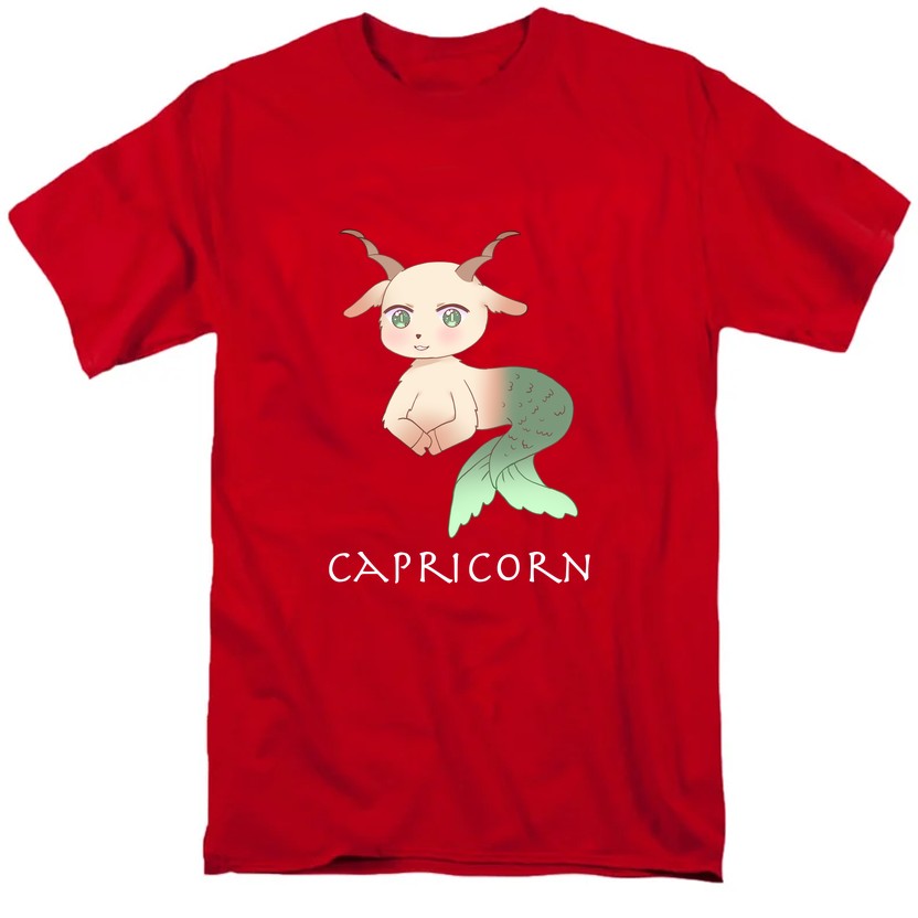 Cute Capricorn Red