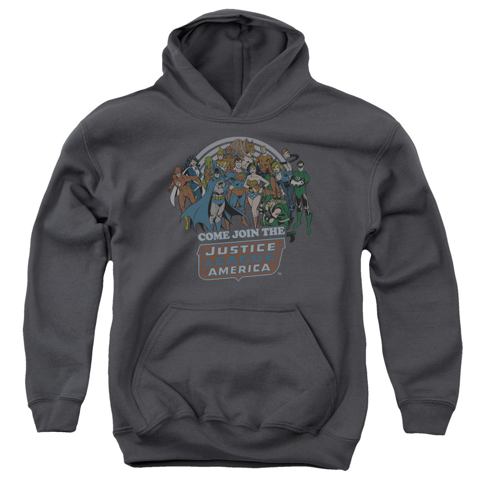 DC Comics Join The Justice League Youth Hoodie