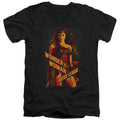 Justice League Wonder Woman V-Neck T-Shirt