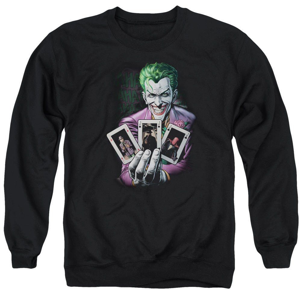 Batman 3 Of A Kind Crewneck Sweatshirt
