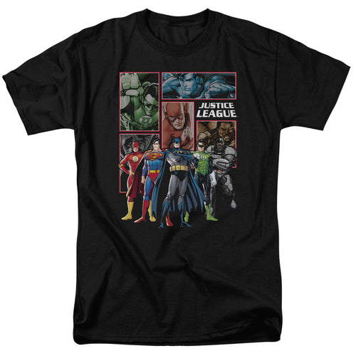 Justice League New Jla Panels T-Shirt