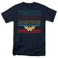 Wonder Woman 1984 Truth Love Justice Stacked T-Shirt