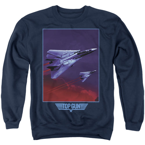 Top Gun Clouds Crewneck Sweatshirt