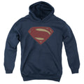 Batman v Superman Superman Costume Shield Youth Hoodie