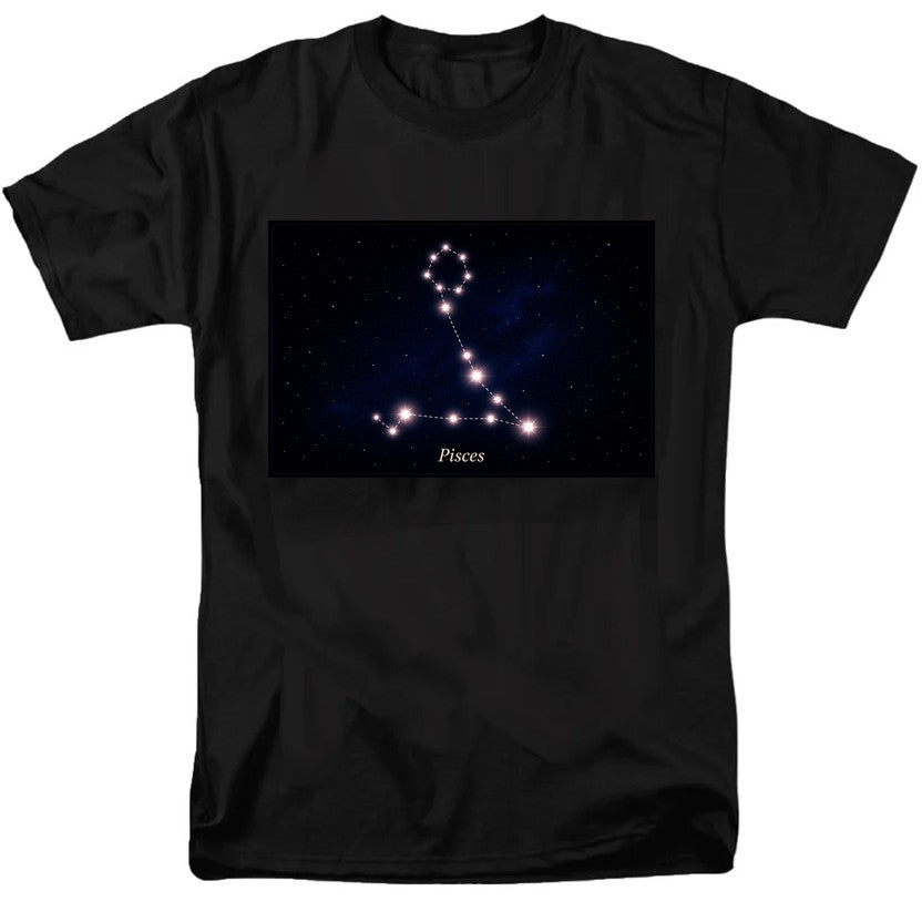 Pisces Stars Black