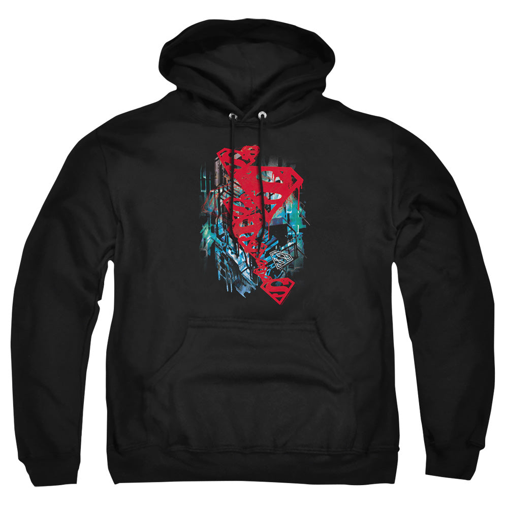 Superman Gritty Pullover Hoodie