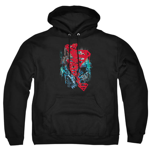 Superman Gritty Pullover Hoodie