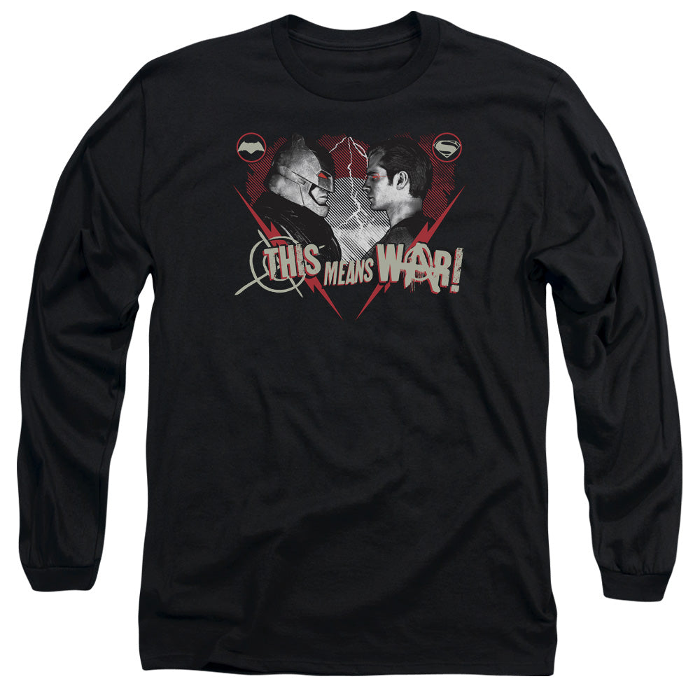 Batman v Superman This Means War Long Sleeve T-Shirt
