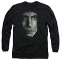 Harry Potter Snape Head Long Sleeve T-Shirt