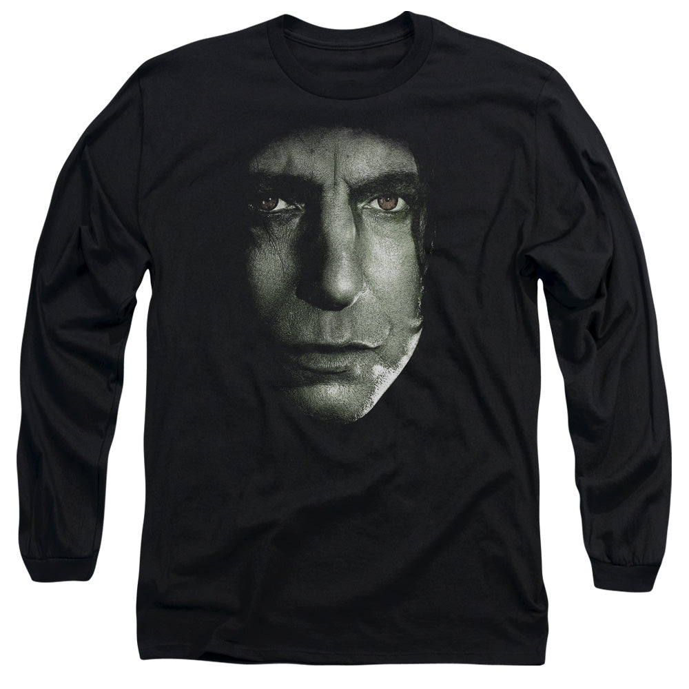 Harry Potter Snape Head Long Sleeve T-Shirt