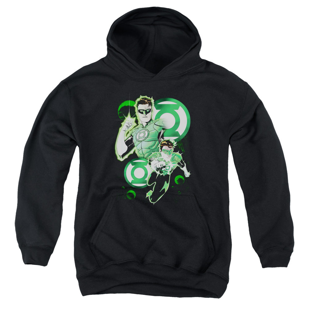Justice League Gl In Action Youth Hoodie