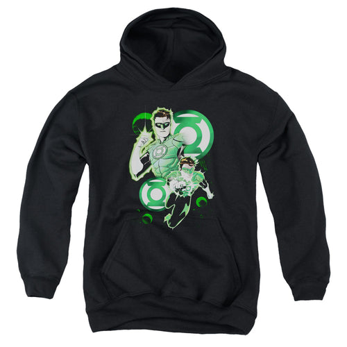 Justice League Gl In Action Youth Hoodie