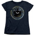 The Batman Gotham Seal Monochrome Womens T-Shirt