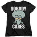 Spongebob Squarepants Nobody Cares Meme Womens T-Shirt