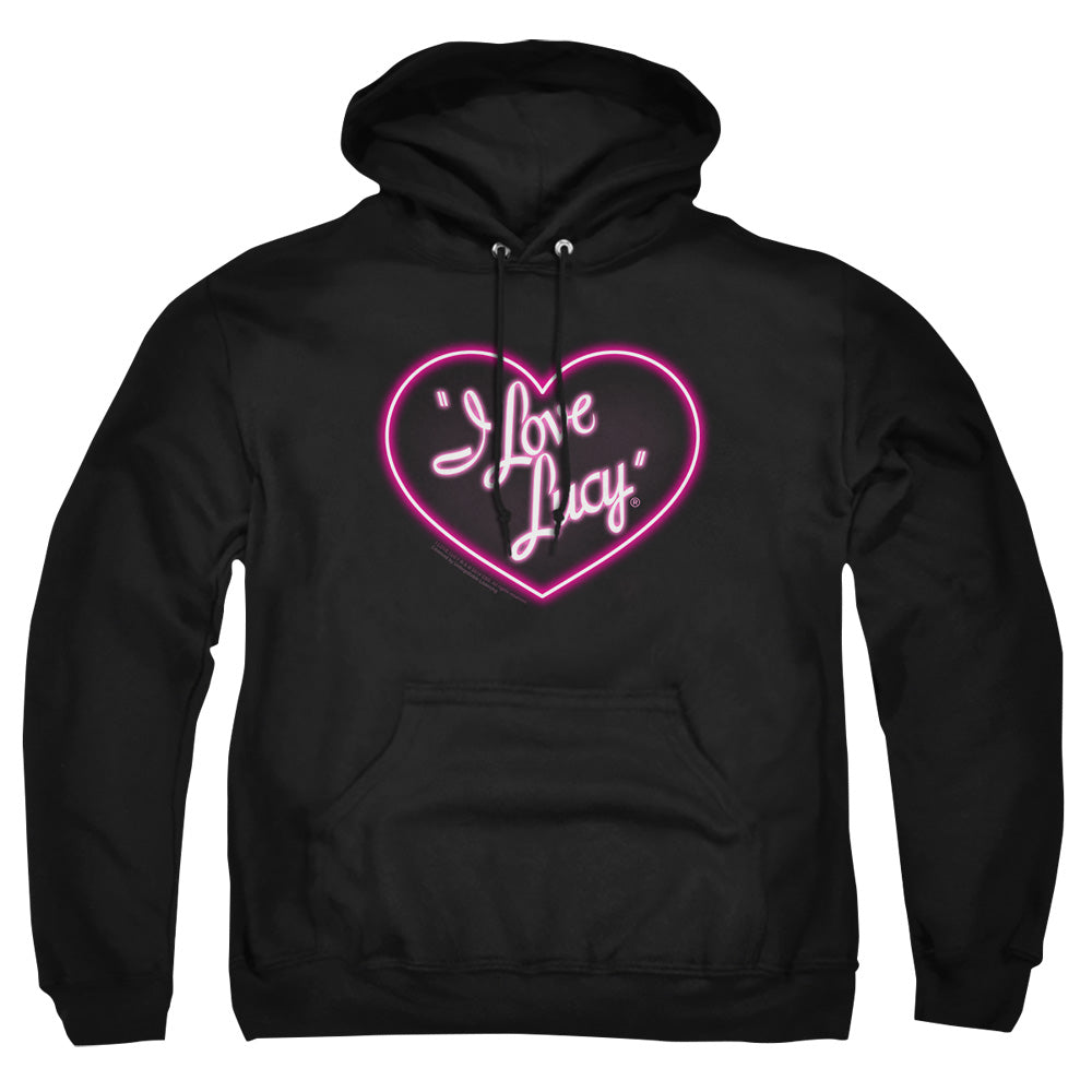 I Love Lucy Neon Logo Pullover Hoodie