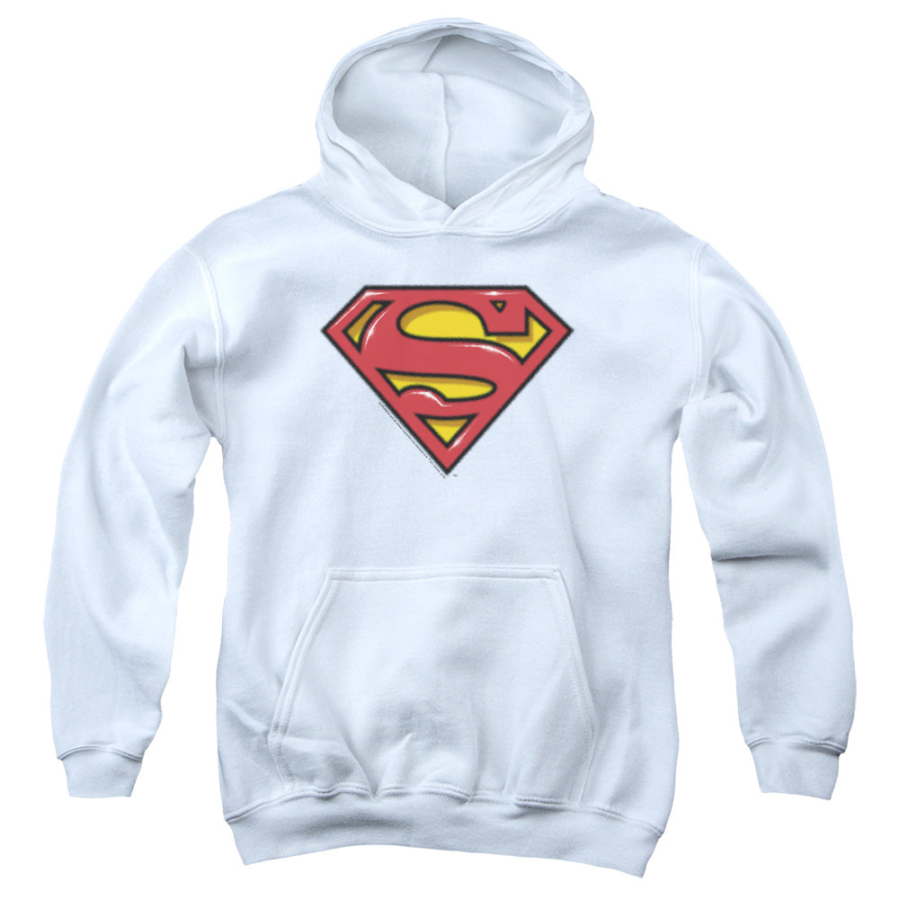 Superman Airbrush Shield Youth Hoodie