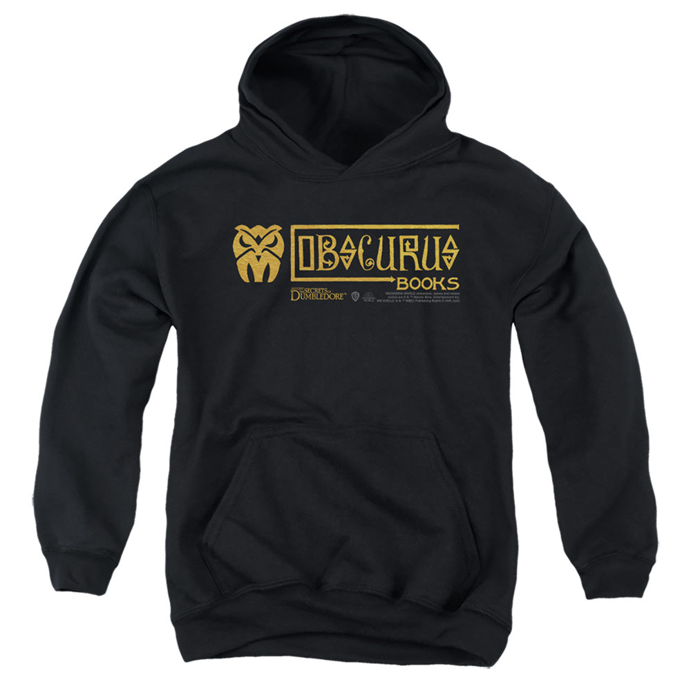 Fantastic Beasts Obscurus Books Logo Youth Hoodie