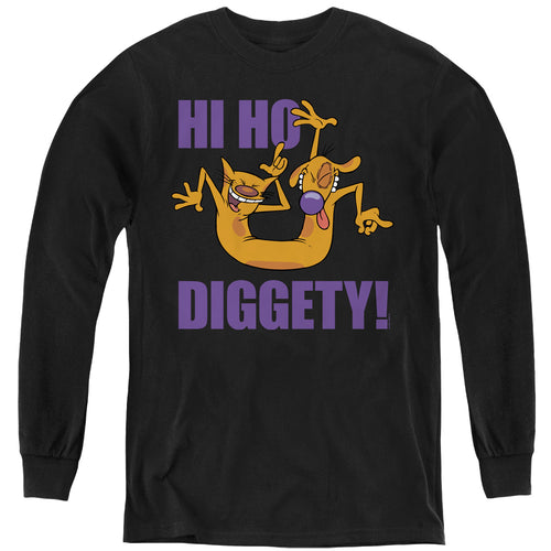 CatDog Hi Ho Diggety Youth Long Sleeve T-Shirt