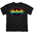 Batman Rainbow Logo Youth/Toddler T-Shirt