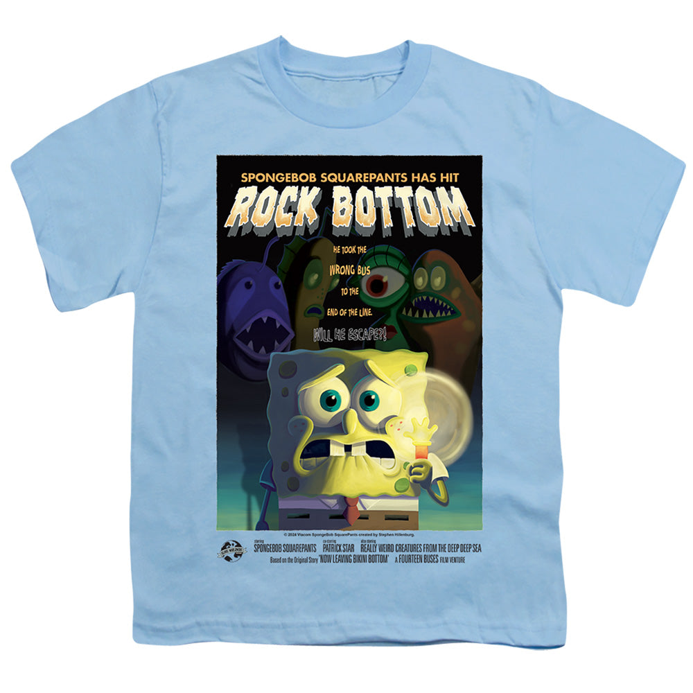 Spongebob Squarepants Rock Bottom Light Blue Youth/Toddler T-Shirt