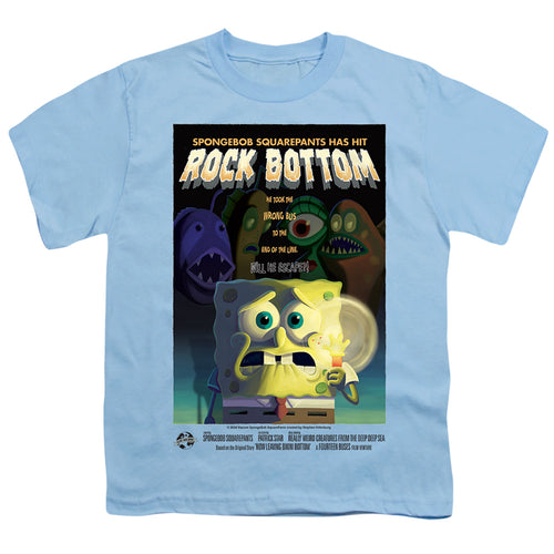 Spongebob Squarepants Rock Bottom Light Blue Youth/Toddler T-Shirt