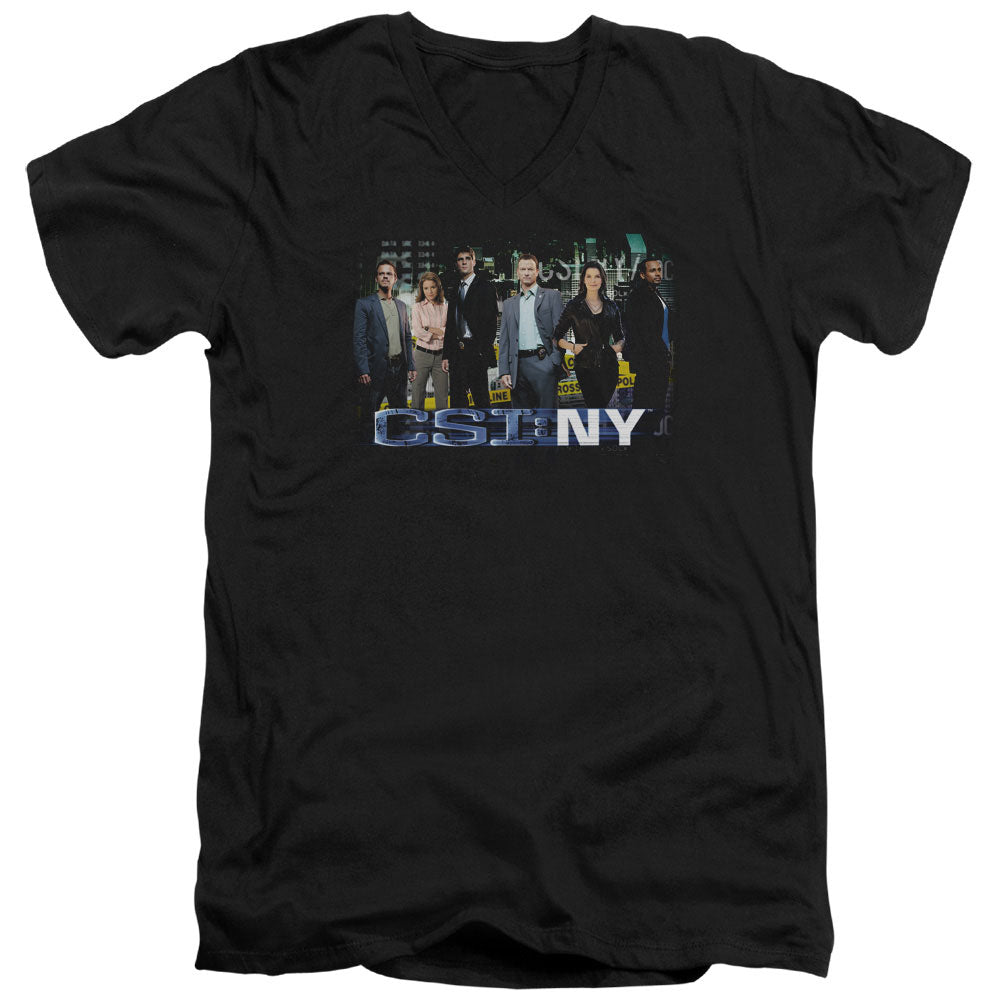 CSI: NY Cast V-Neck T-Shirt