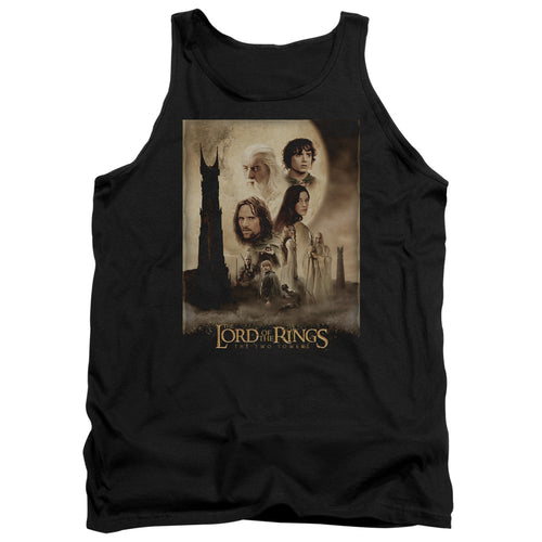 Lord of the Rings Two Towers Poster Tank Top