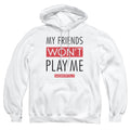 Monopoly My Friends White Pullover Hoodie