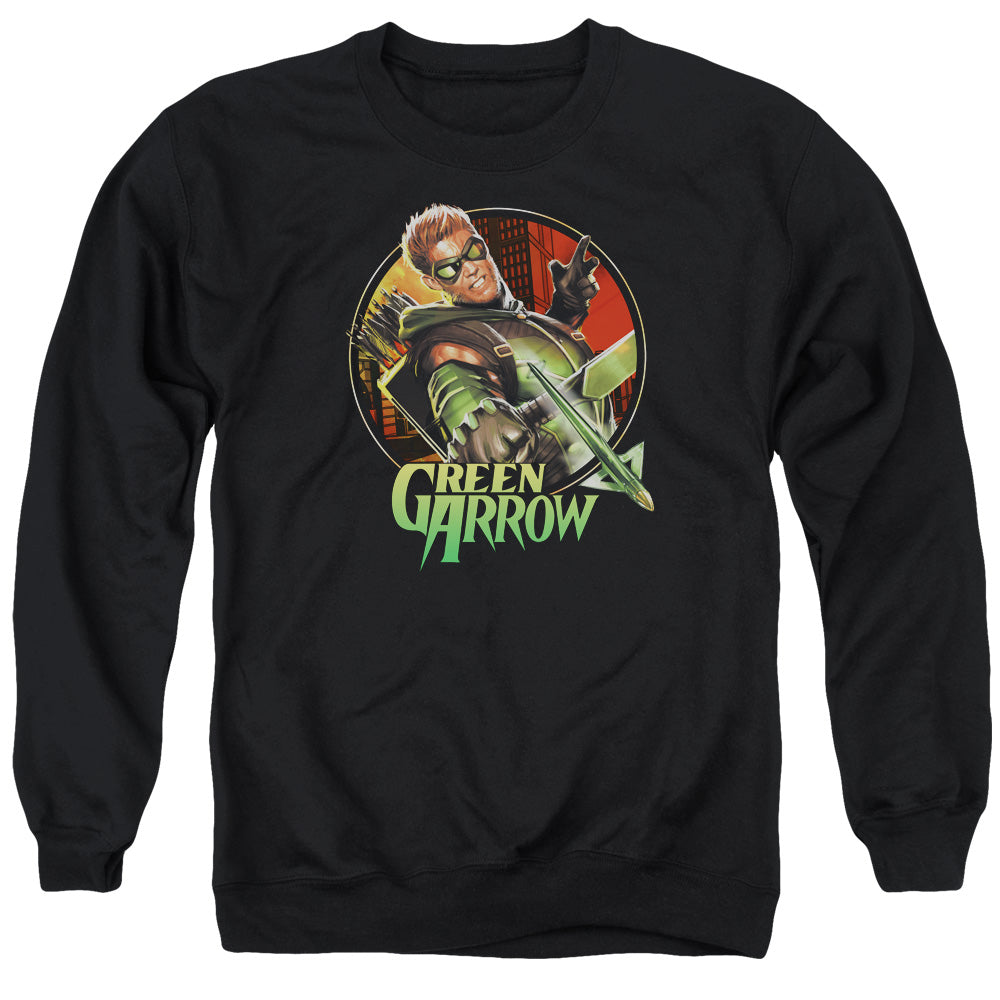 Justice League Sunset Archer Crewneck Sweatshirt