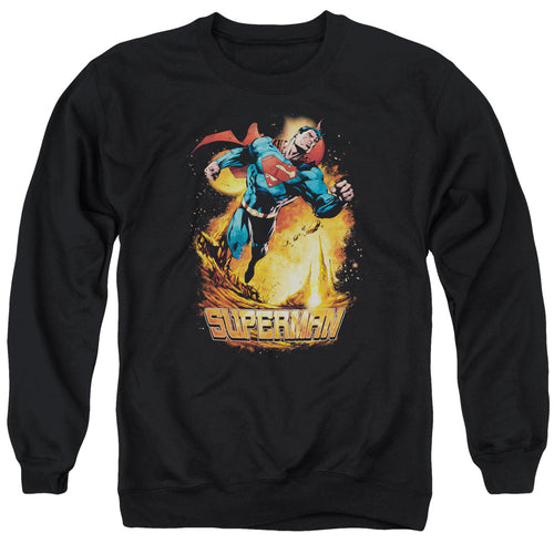 Superman Space Case Crewneck Sweatshirt